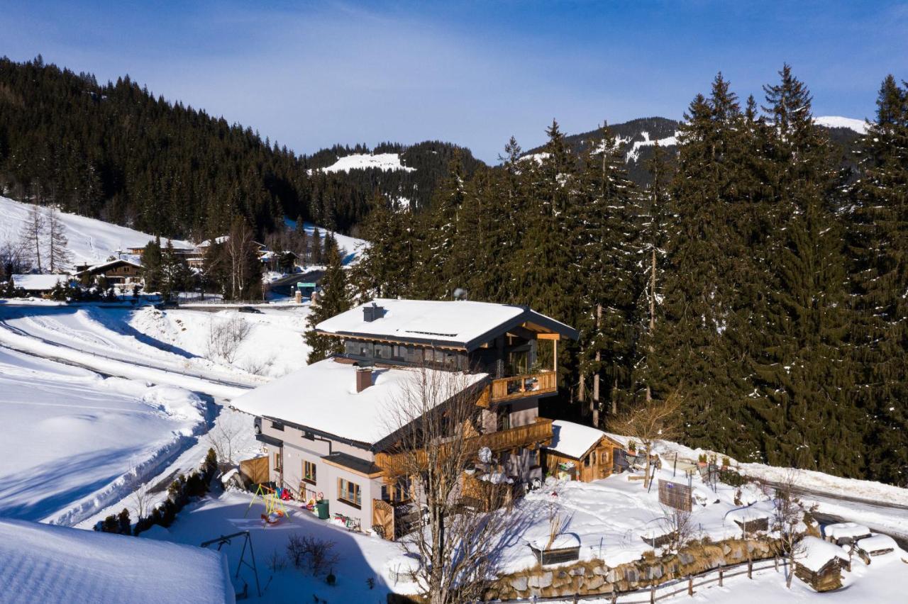 Gemütliches Panoramaferienhaus Breitmoos neben Mittelstation Mittersill Exterior foto